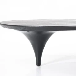 Eleonora Salontafels|Fay Salontafel Zwart 162 cm
