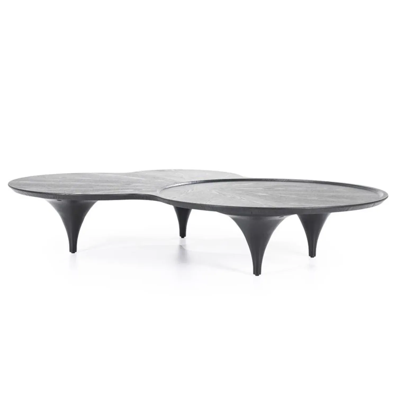Eleonora Salontafels|Fay Salontafel Zwart 162 cm