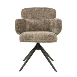 Kalfort Eetkamerstoelen|Federico Eetkamerstoel Hoven Champagne-bruin