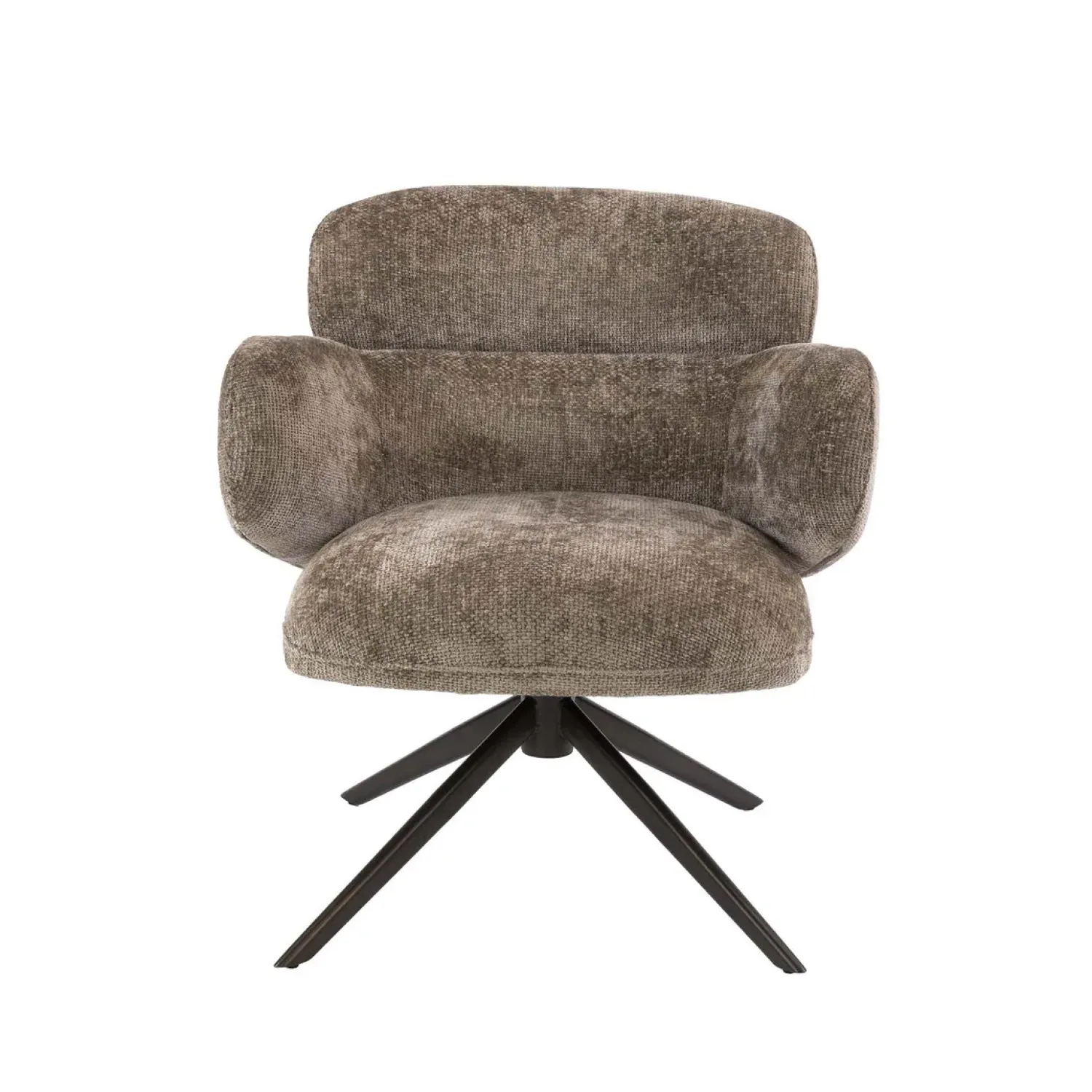 Kalfort Fauteuils|Federico Fauteuil Hoven Champagne-bruin