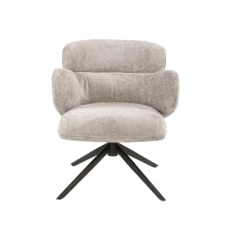 Kalfort Fauteuils|Federico Fauteuil Hoven Zand-bruin