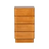 WOOOD Ladenkasten|Industriele Kasten|Fejo Ladekast 4 lades Naturel 40cm