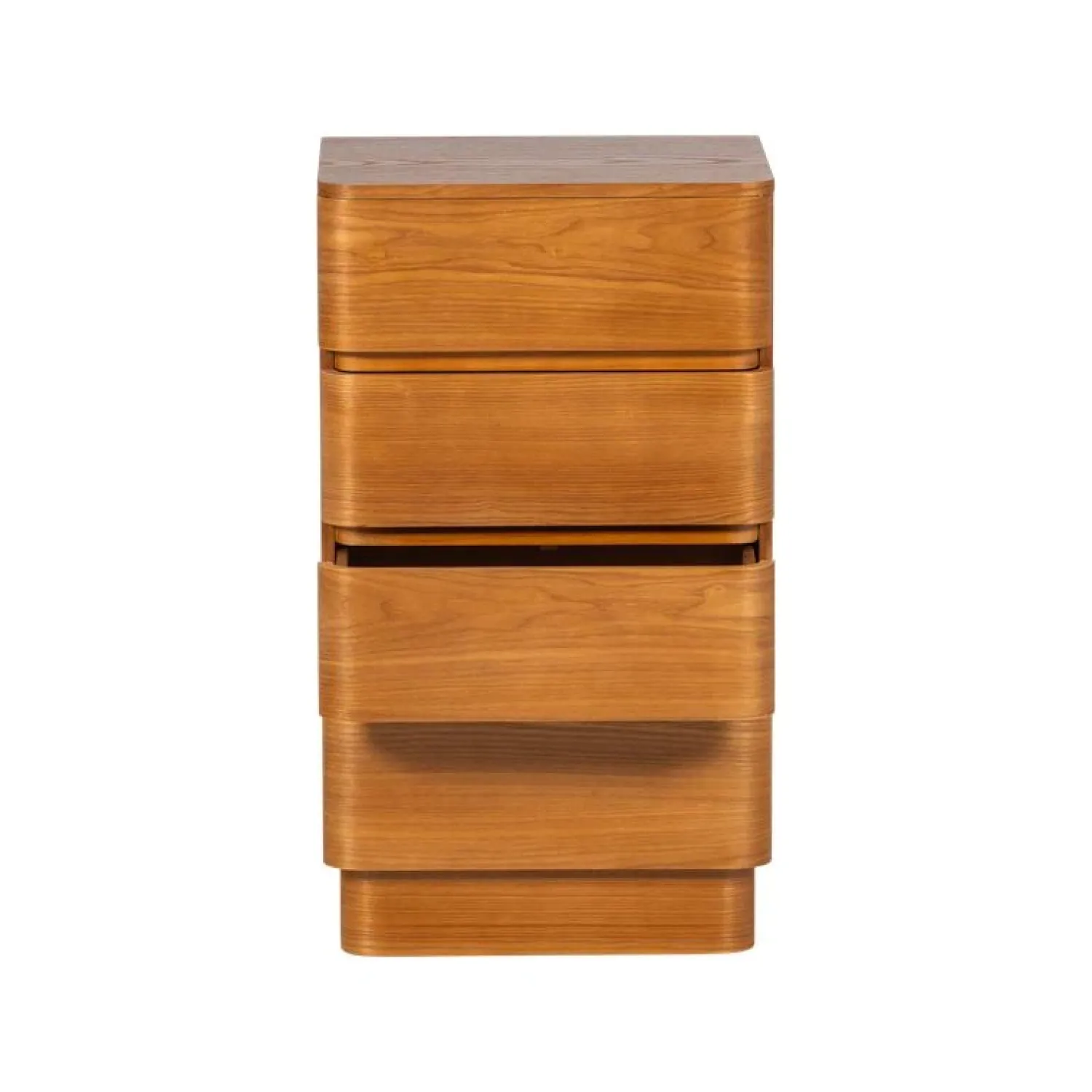 WOOOD Ladenkasten|Industriele Kasten|Fejo Ladekast 4 lades Naturel 40cm