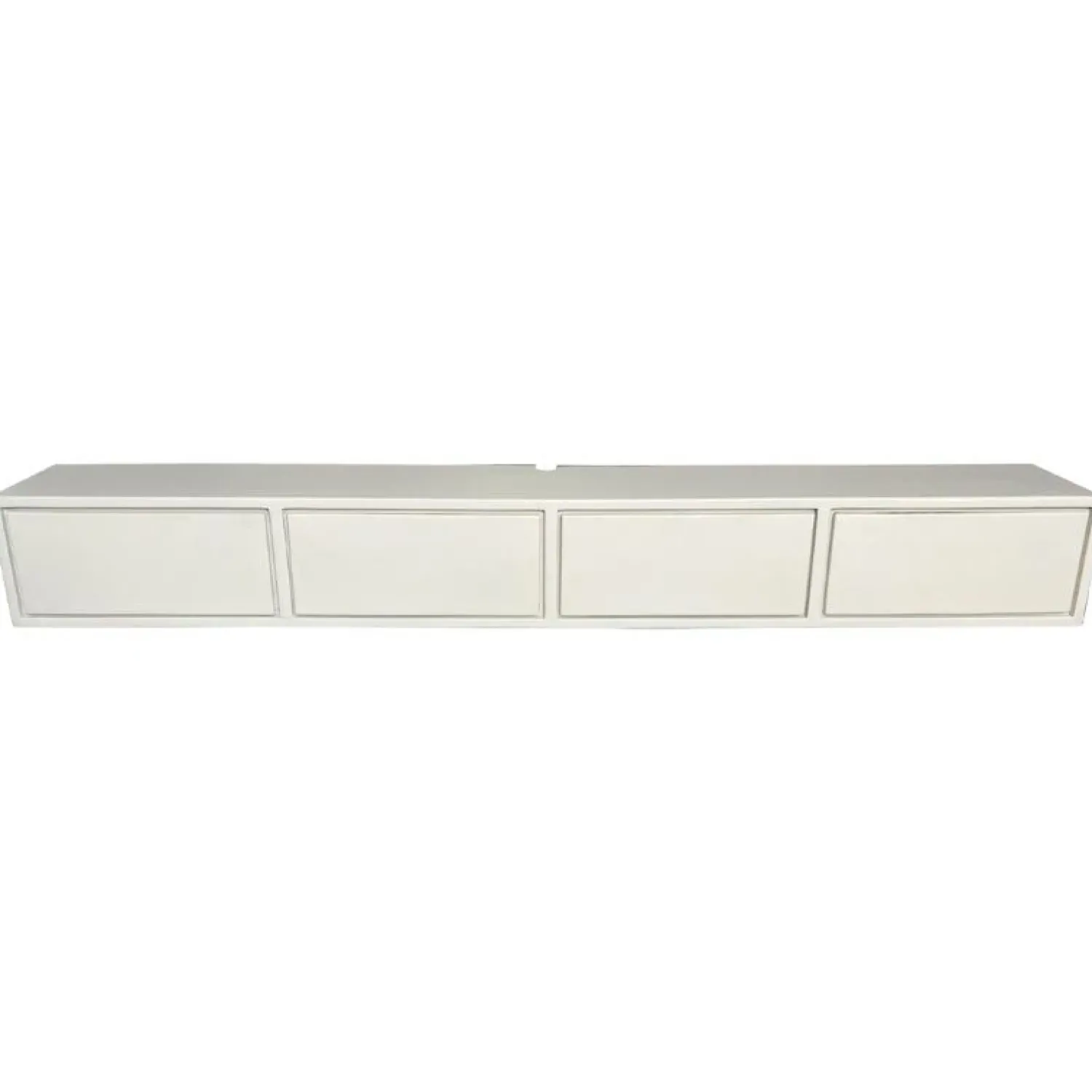 Vane Living Industriele Kasten|Tv Meubels|Fenno Zwevend Tv meubel zand 240cm
