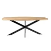 Furndea Eettafels|Ferry Eettafel Deens ovaal Naturel Eiken 180cm