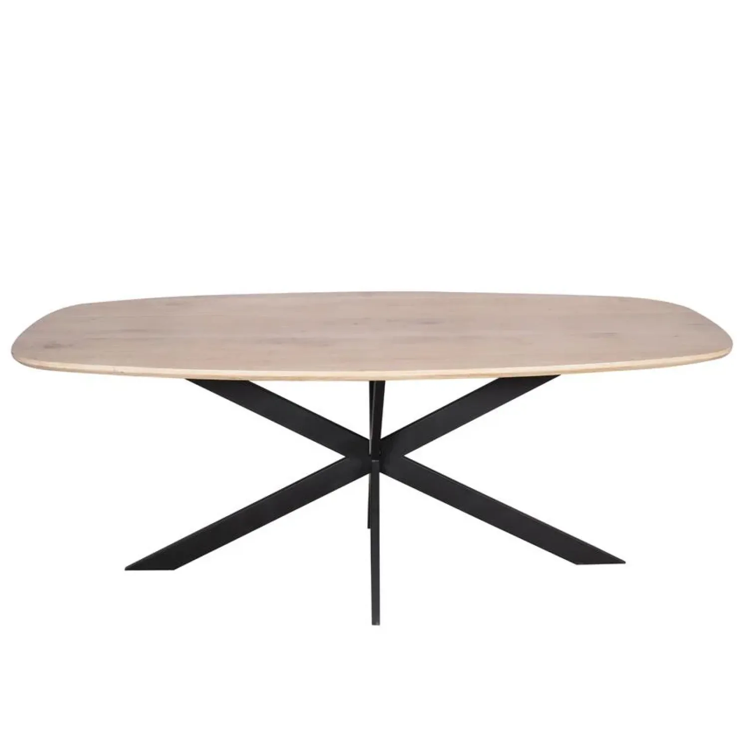 Furndea Eettafels|Ferry Eettafel Deens ovaal Naturel Eiken 200cm