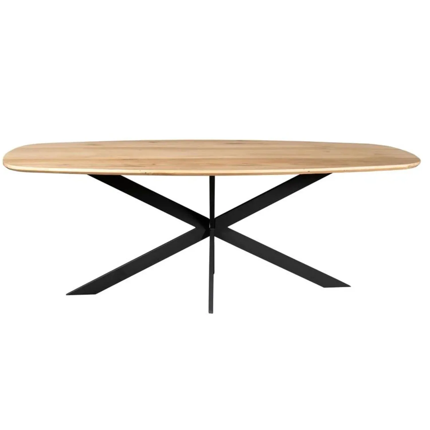 Furndea Eettafels|Ferry Eettafel Deens ovaal Naturel Eiken 240cm