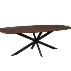 Furndea Eettafels|Ferry Eettafel Deens Ovaal Walnoot Eiken 200 cm