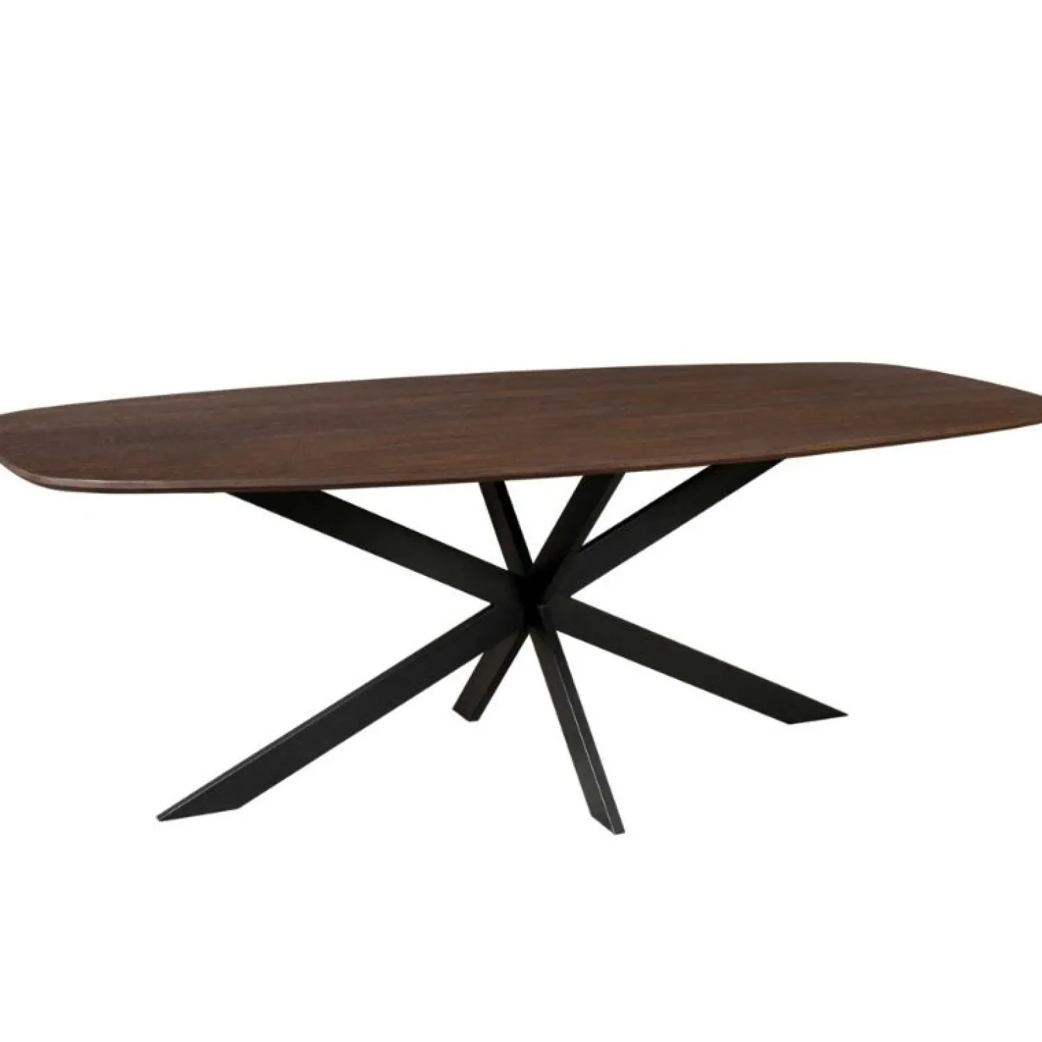 Furndea Eettafels|Ferry Eettafel Deens Ovaal Walnoot Eiken 200 cm