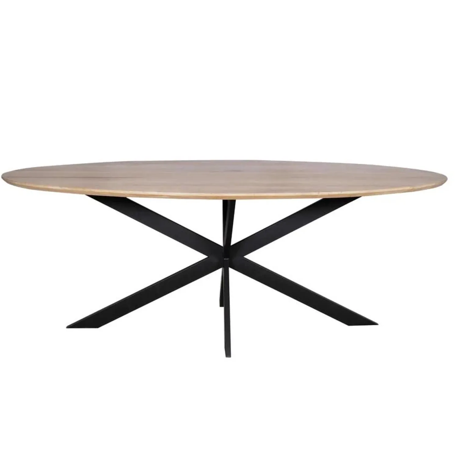 Furndea Eettafels|Ferry Eettafel Ovaal Naturel Eiken 180cm