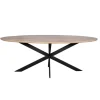 Furndea Eettafels|Ferry Eettafel Ovaal Naturel Eiken 280cm