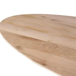 Furndea Eettafels|Ferry Eettafel Ovaal Naturel Eiken 210cm
