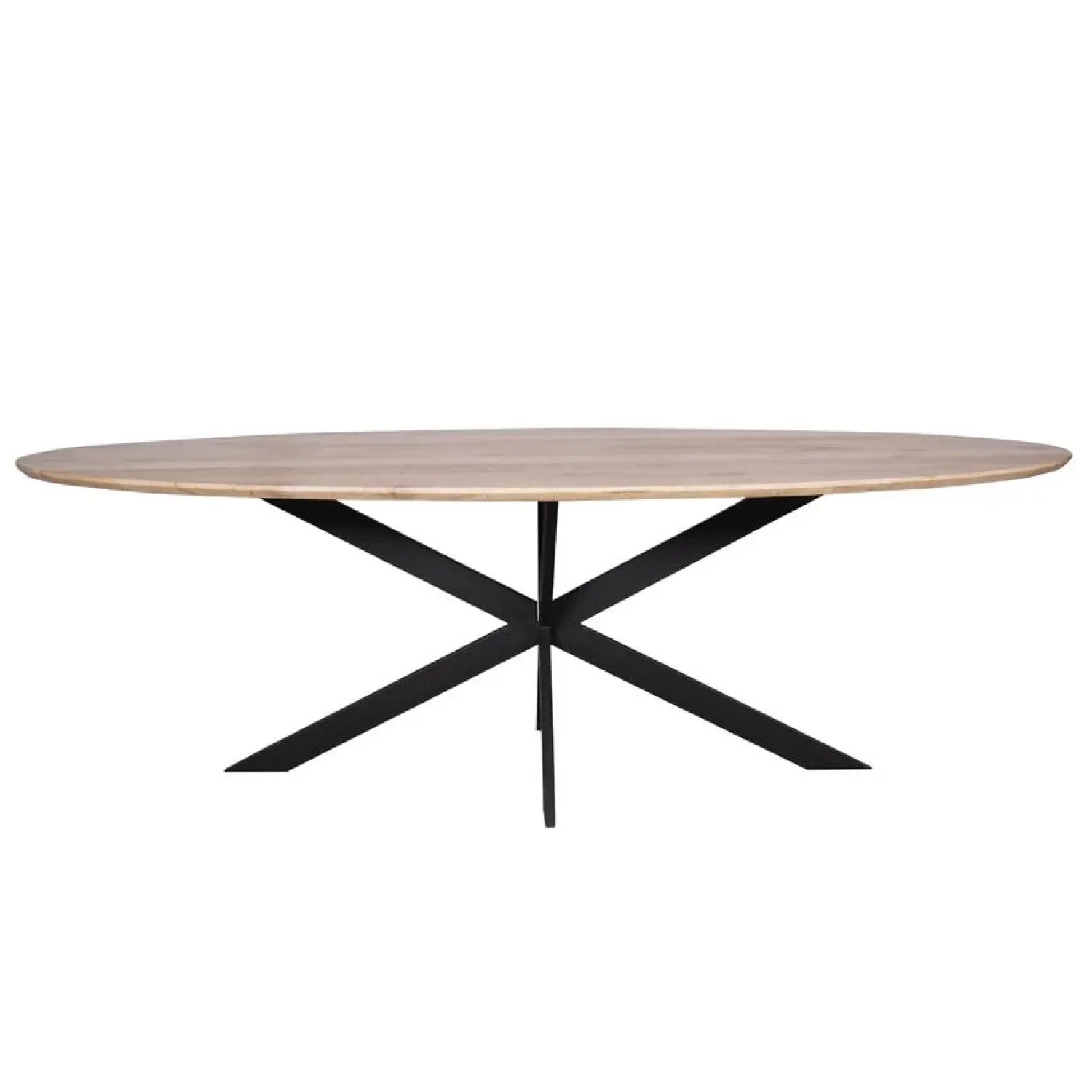 Furndea Eettafels|Ferry Eettafel Ovaal Naturel Eiken 240cm