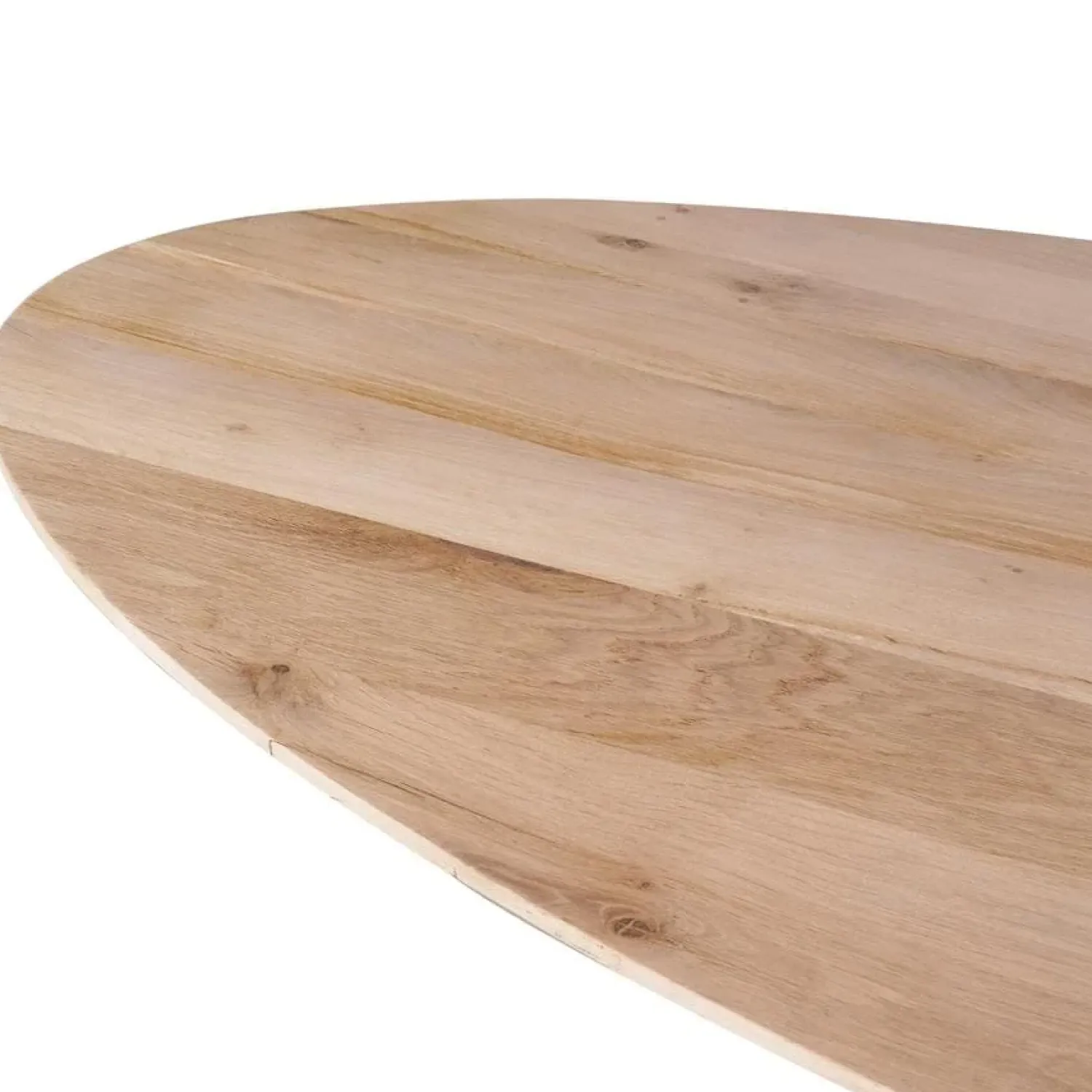 Furndea Eettafels|Ferry Eettafel Ovaal Naturel Eiken 240cm
