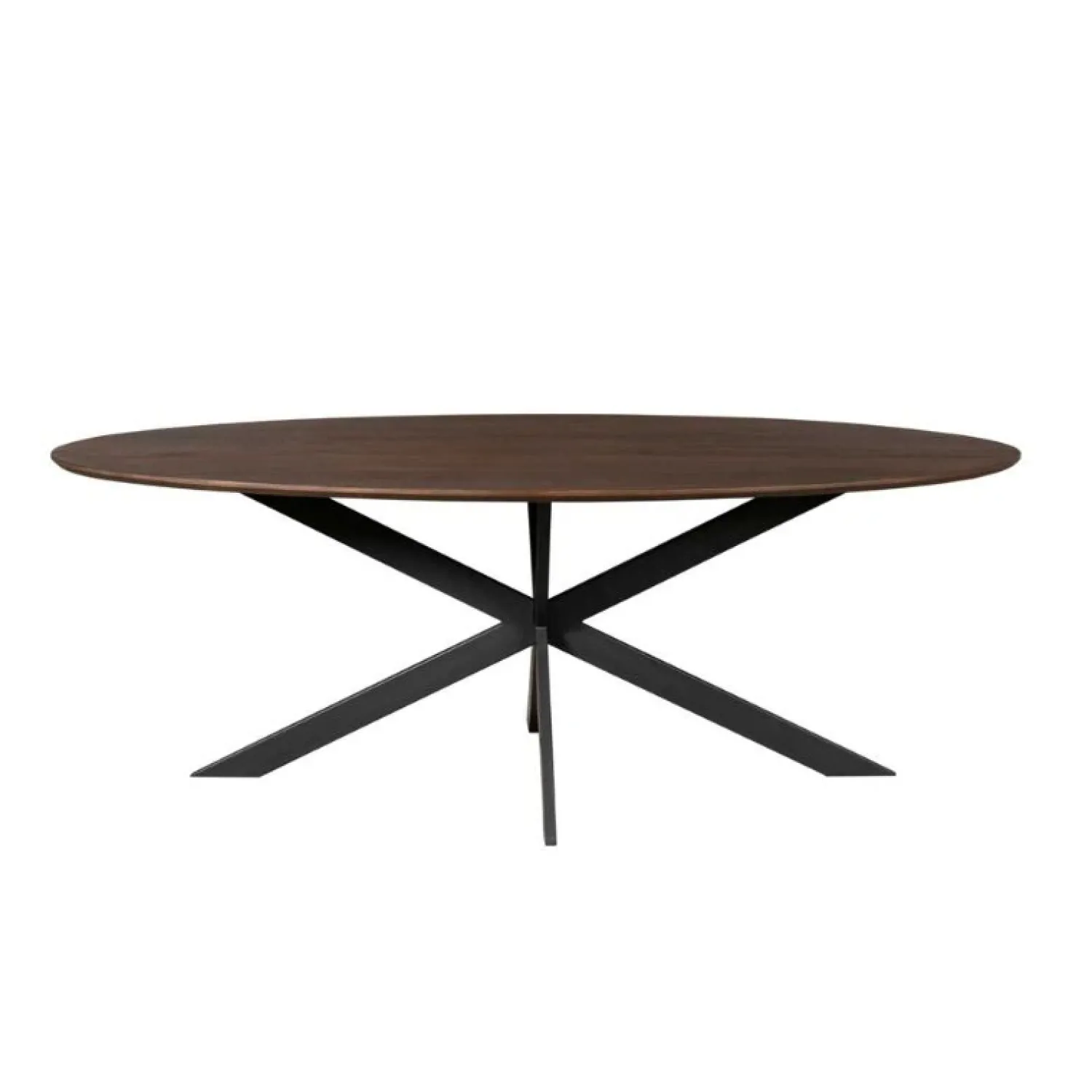Furndea Eettafels|Ferry Eettafel Ovaal Walnoot Eiken 240 cm