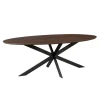 Furndea Eettafels|Ferry Eettafel Ovaal Walnoot Eiken 280 cm