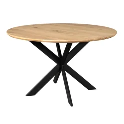 Furndea Eettafels|Ferry Eettafel Rond Naturel Eiken 150cm
