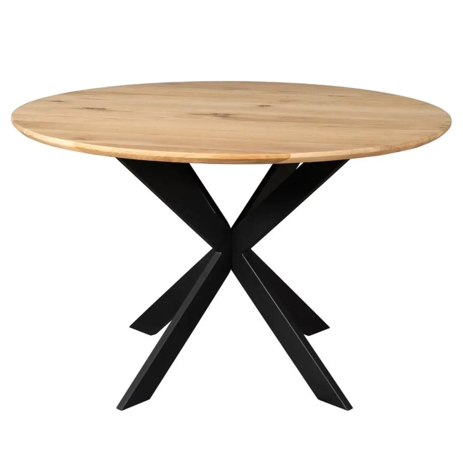 Furndea Eettafels|Ferry Eettafel Rond Naturel Eiken 130cm