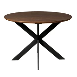 Furndea Eettafels|Ferry Eettafel Rond Walnoot Eiken 110 cm