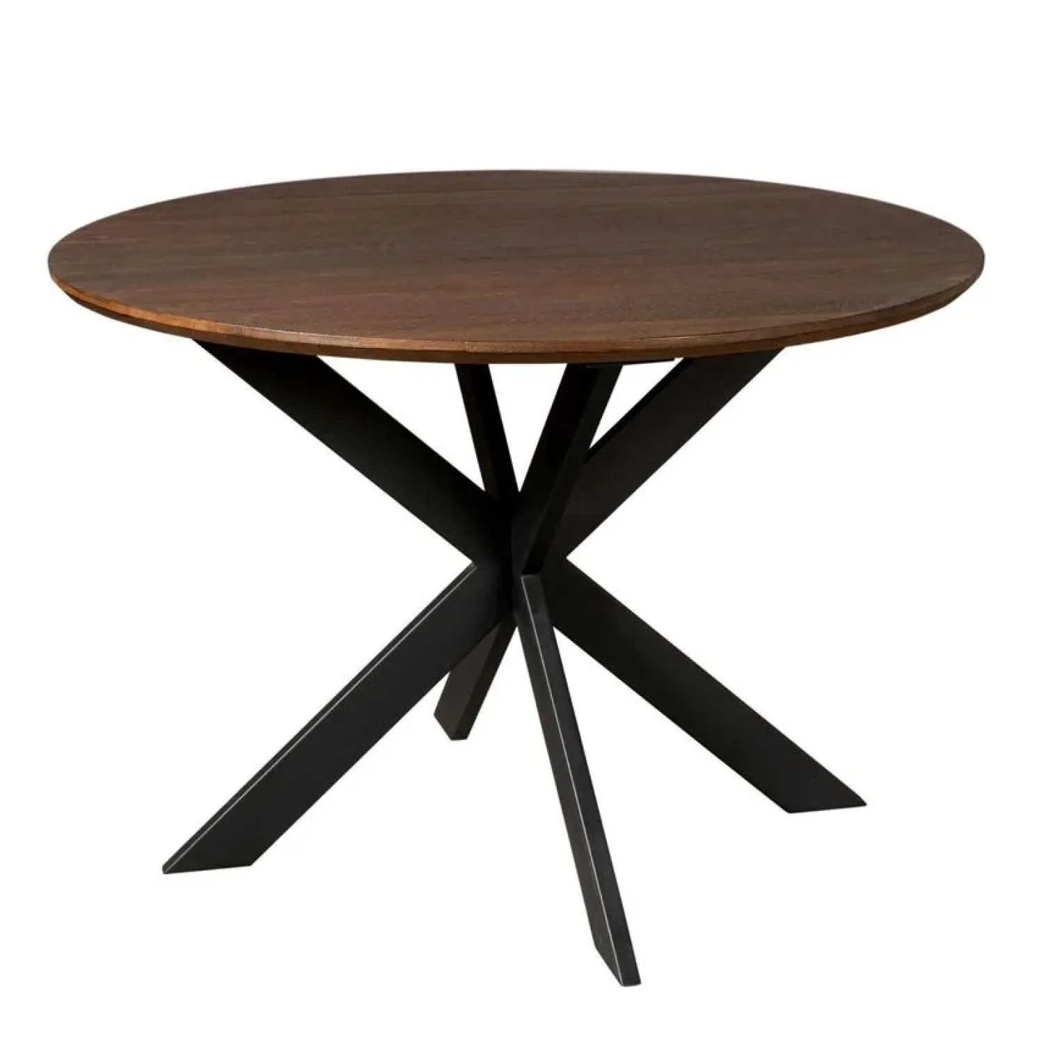 Furndea Eettafels|Ferry Eettafel Rond Walnoot Eiken 130 cm
