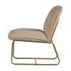 WOOOD Fauteuils|Fie Fauteuil ribstof zand