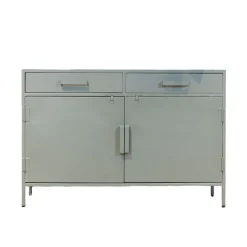 Cavetown Dressoirs|Industriele Kasten|Figue dressoir 120cm olijfgroen