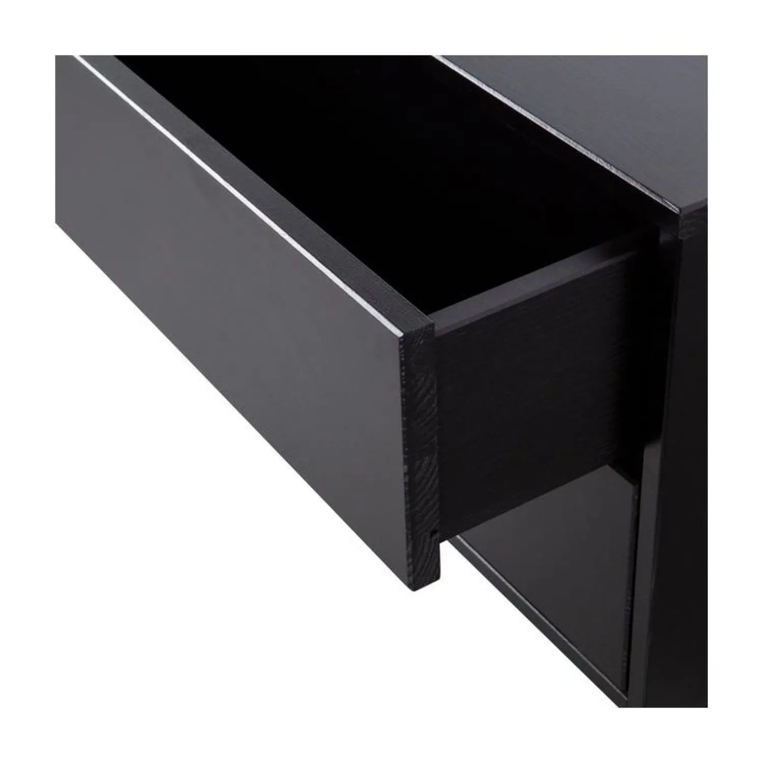 WOOOD Industriele Kasten|Tv Meubels|Finca Tv meubel grenen zwart 100cm