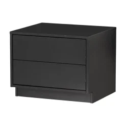 WOOOD Industriele Kasten|Tv Meubels|Finca Tv meubel grenen zwart 50cm