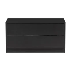 WOOOD Industriele Kasten|Tv Meubels|Finca Tv meubel grenen zwart 75cm