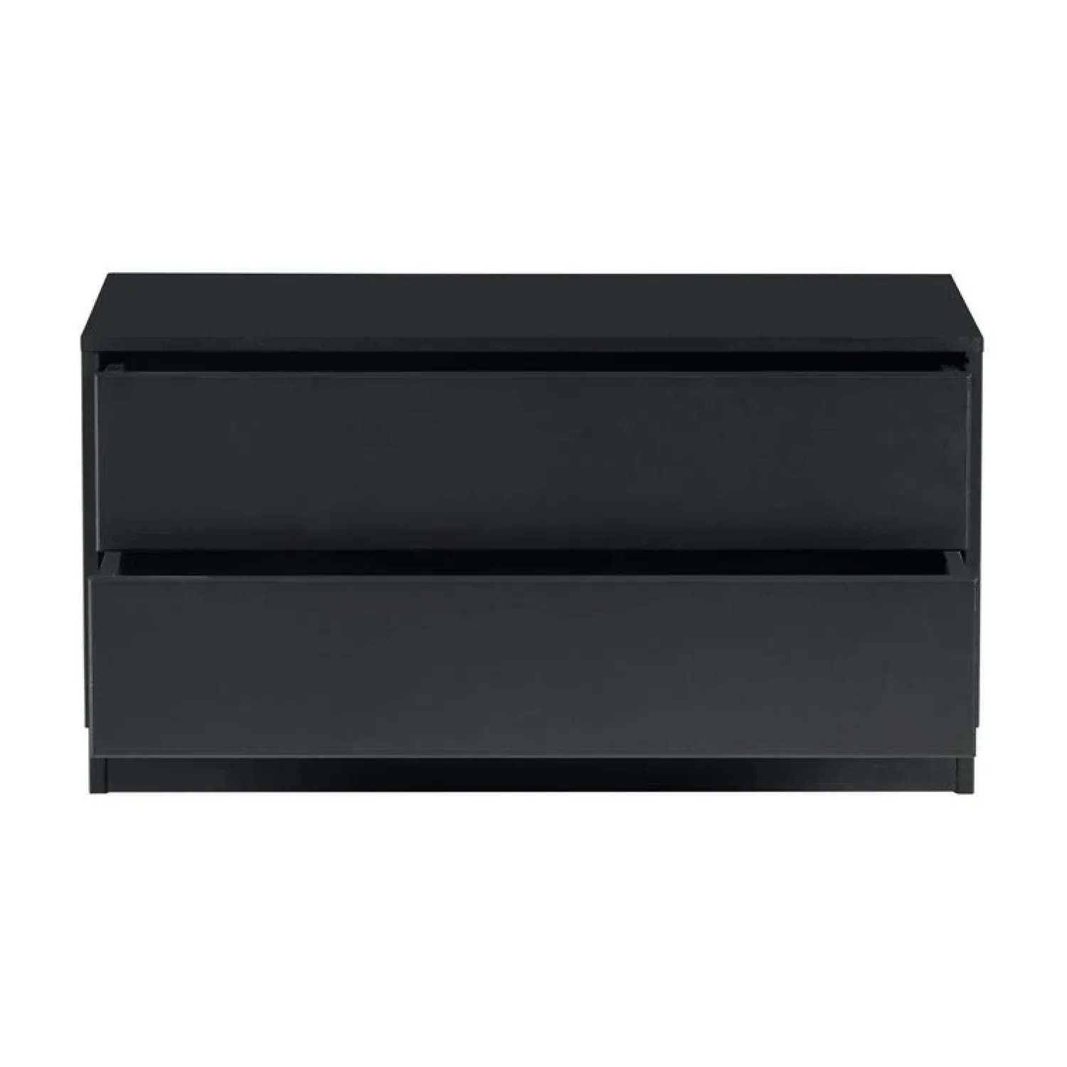 WOOOD Industriele Kasten|Tv Meubels|Finca Tv meubel grenen zwart 75cm