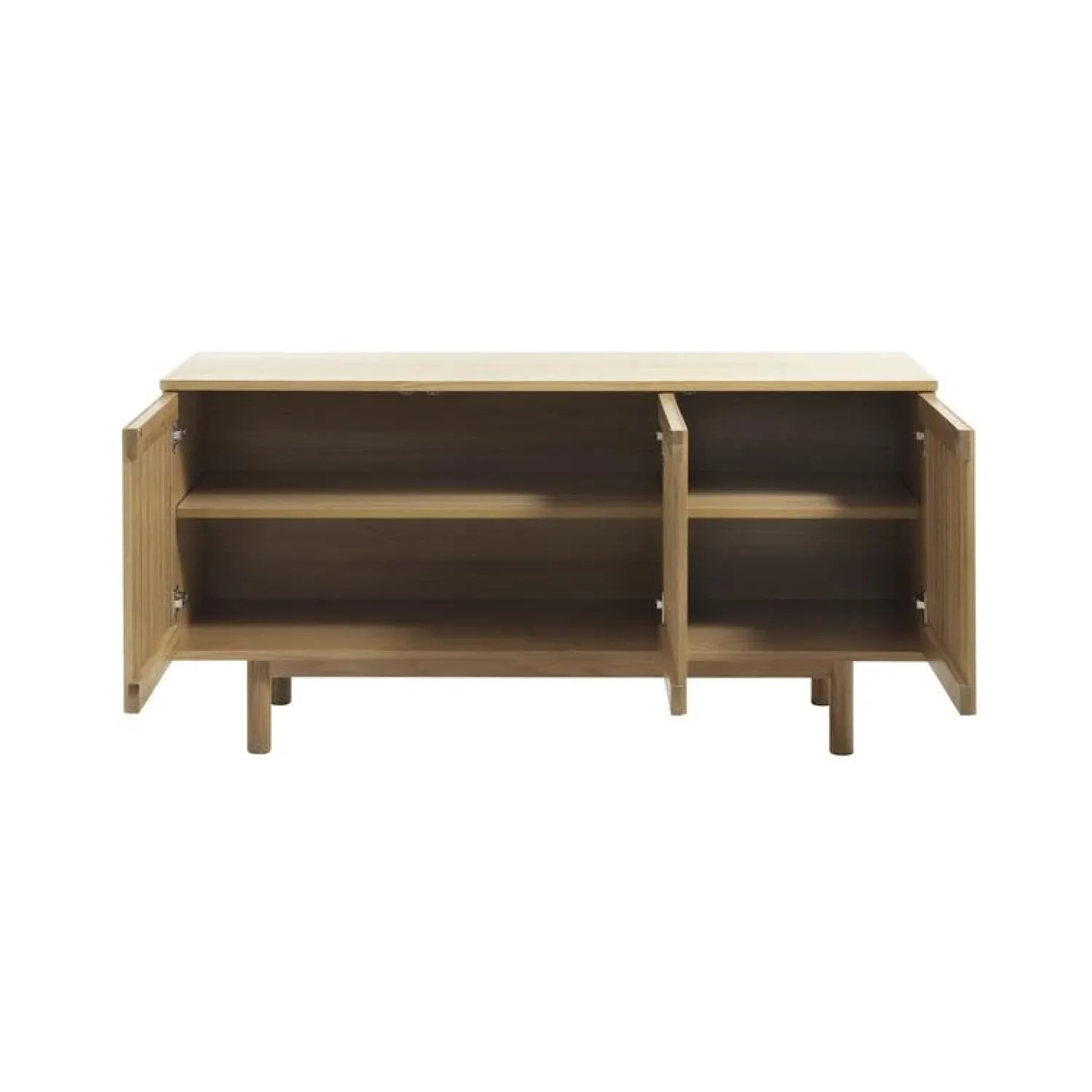 LykkeHome Dressoirs|Industriele Kasten|Finn Dressoir naturel 143cm