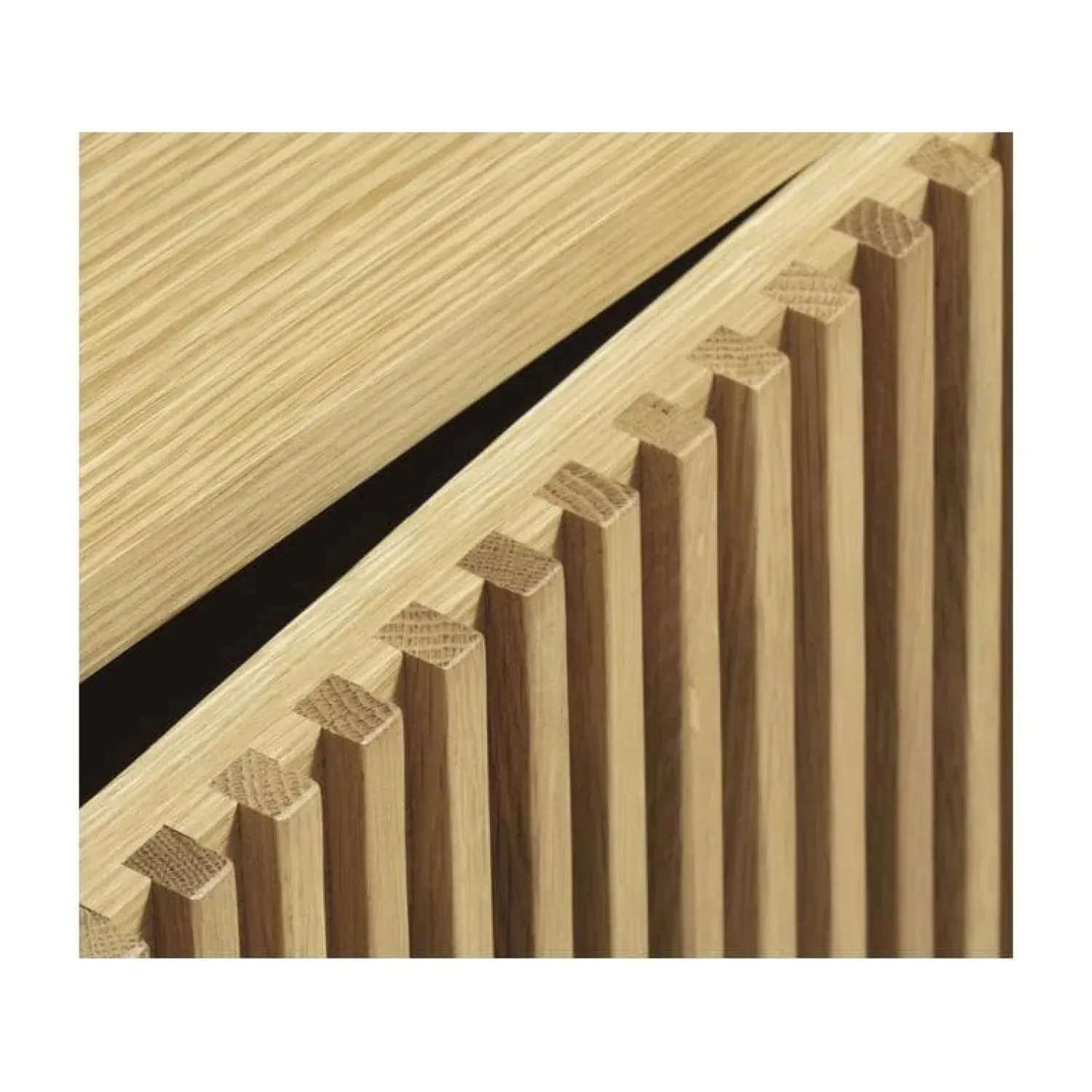 LykkeHome Industriele Kasten|Tv Meubels|Finn Tv meubel naturel 143cm