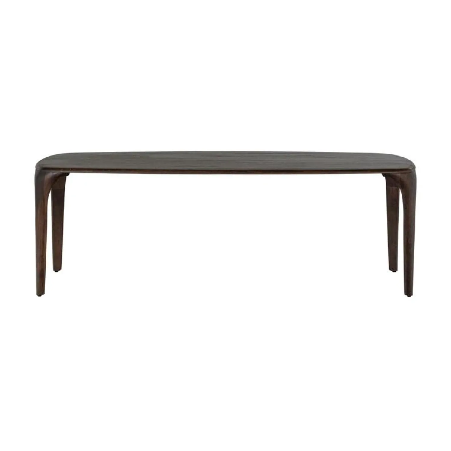 WOOOD Eettafels|Fiore Eettafel mangohout donkerbruin 230cm
