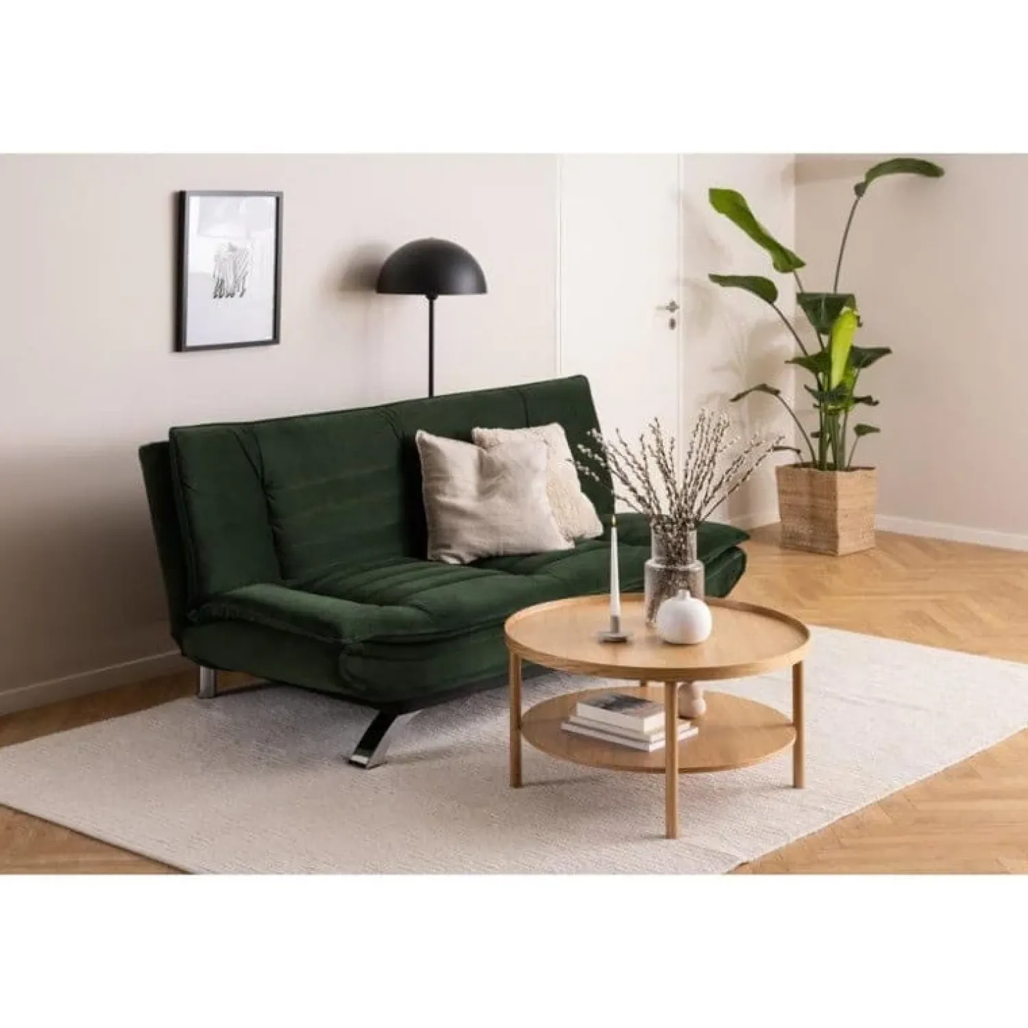 Nordhavn Salontafels|Fjella Salontafel Naturel rond Eikenhout 80cm