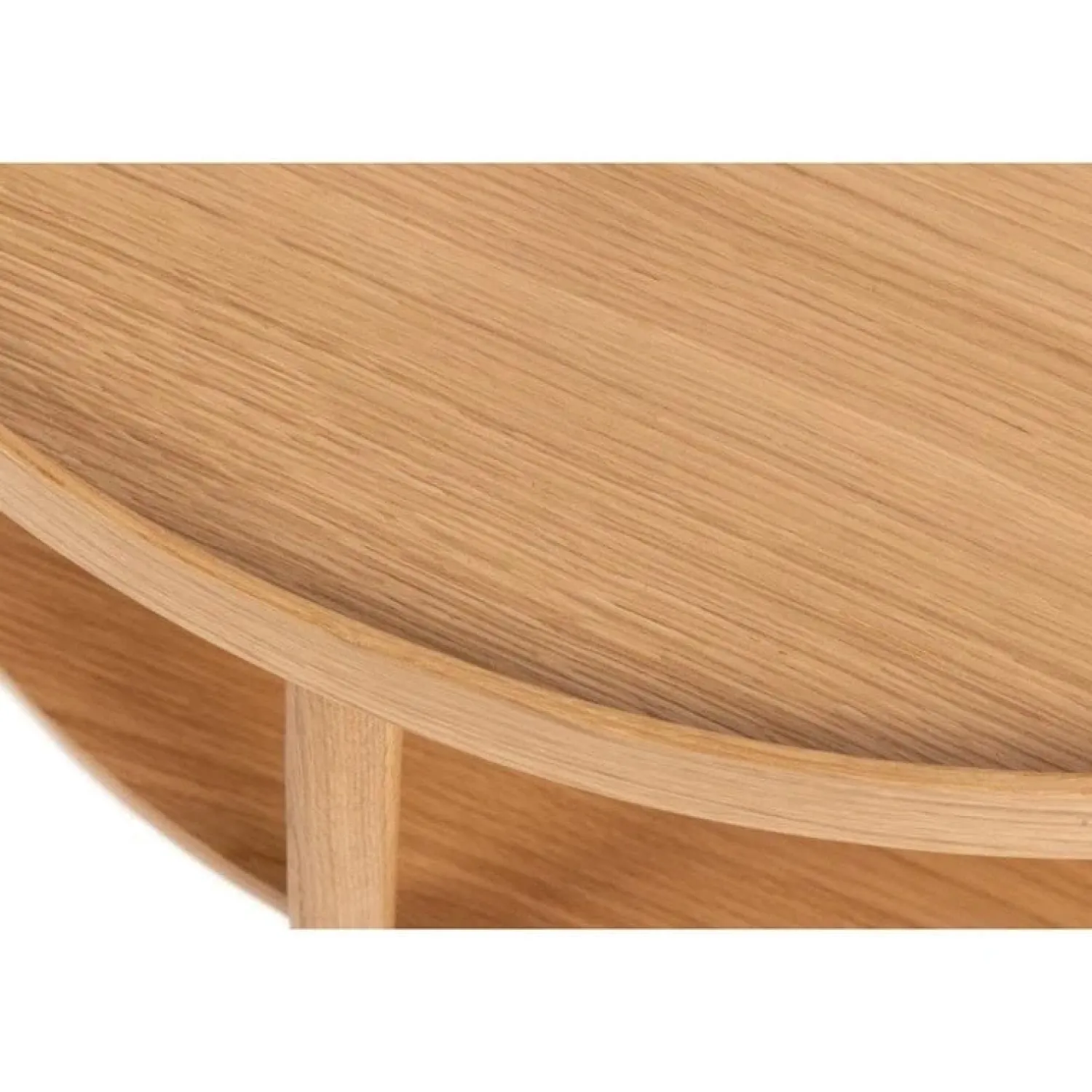 Nordhavn Salontafels|Fjella Salontafel Naturel rond Eikenhout 80cm