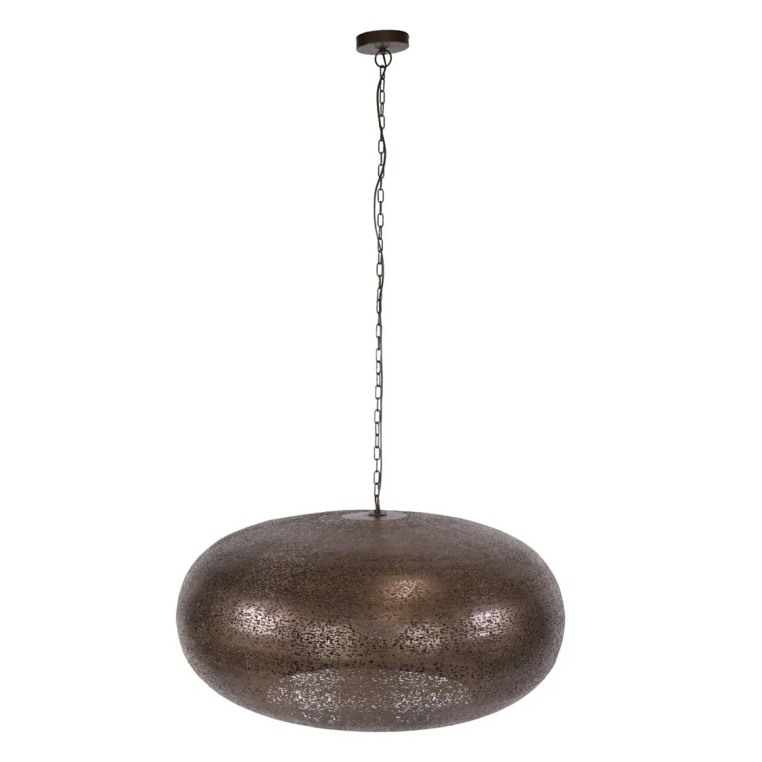 Kalfort Hanglampen|Florida 1-lichts Hanglamp XL koper 90cm
