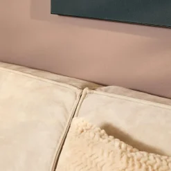 Furndea Hoekbanken|Floris Hoekbank 2,5 zits + Divan Links Beige Velvet