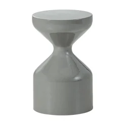 WOOOD Bijzettafels|Floyd Bijzettafel metaal lichtgrijs 30cm