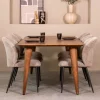 Label51 Eettafels|Fly Eetkamertafel Naturel mangohout 220 cm