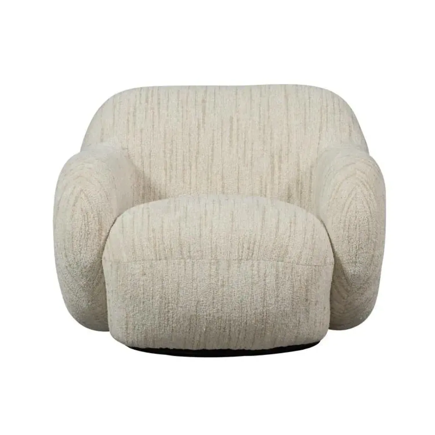 WOOOD Fauteuils|Folke Fauteuil chenille naturel melange