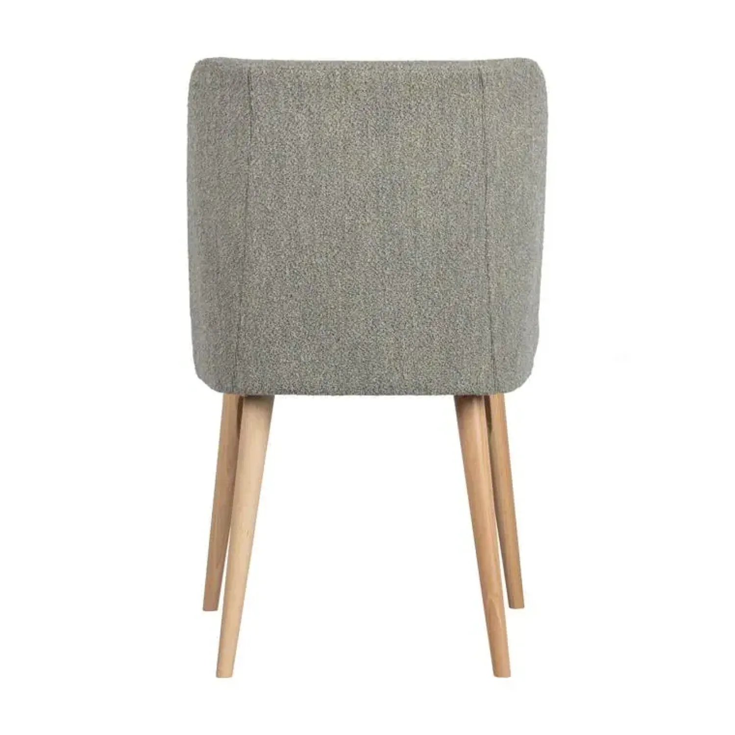 vtwonen Eetkamerstoelen|Force Eetkamerstoel boucle grijs