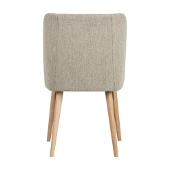 vtwonen Eetkamerstoelen|Force Eetkamerstoel boucle naturel