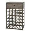 Kalfort Wijnkasten|Industriele Kasten|Forge Wijnkast 1 lade Brons 54cm (showroommodel)