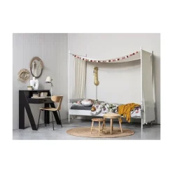 WOOOD Eetkamerstoelen|Form Eetkamerstoel hout met metalen poot naturel