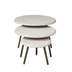 Furndea Salontafels|Franklin salontafel set van 3 zand