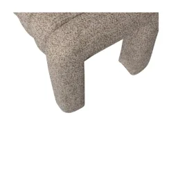 WOOOD Eetkamerbanken|Eetkamerbanken|Frex Bankje Bouclé Bruin 110cm