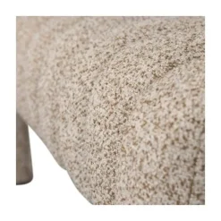 WOOOD Eetkamerbanken|Eetkamerbanken|Frex Bankje Bouclé Bruin 110cm