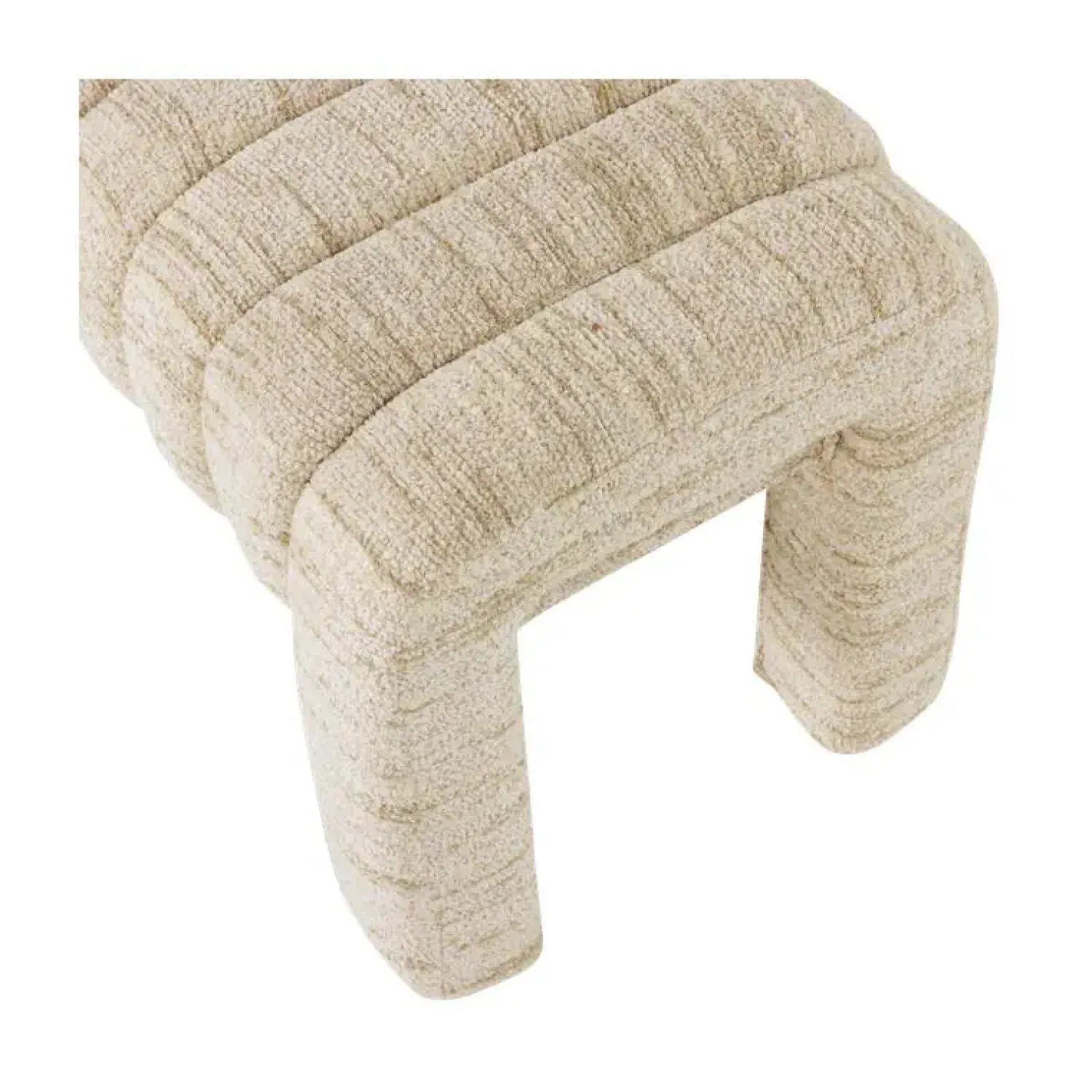WOOOD Eetkamerbanken|Eetkamerbanken|Frex Bankje Bouclé Naturel 110cm