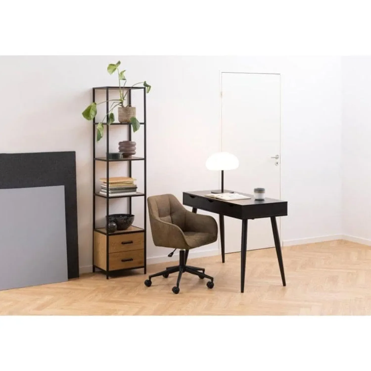 Nordhavn Bureautafels|Freya Bureau Zwart 110cm