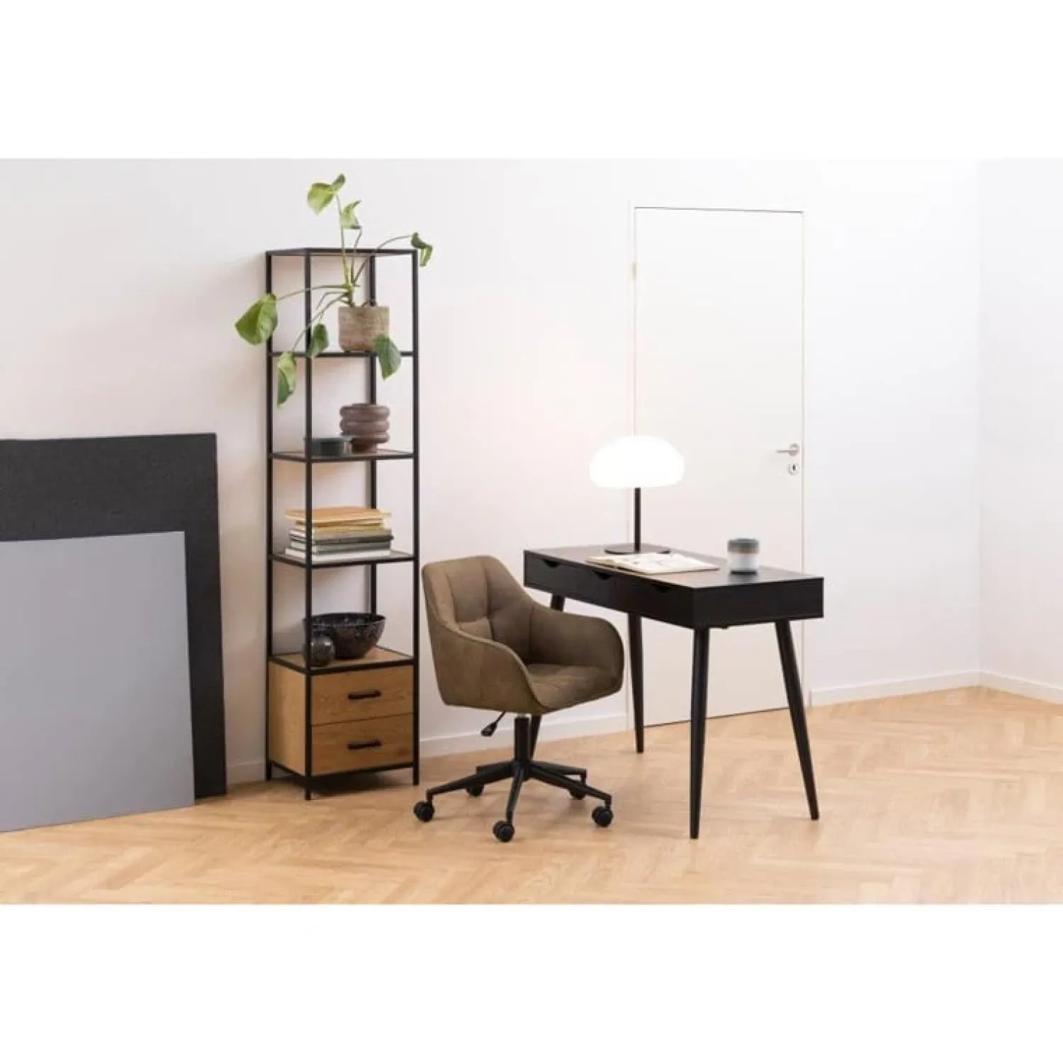 Nordhavn Bureautafels|Freya Bureau Zwart 110cm